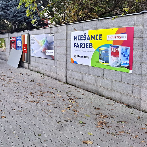 Tlač na reklamné dosky a reklamné tabule