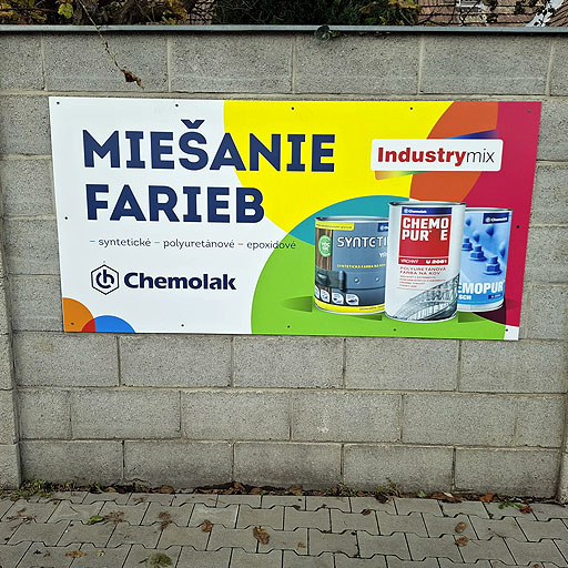 Tlač na reklamné dosky a reklamné tabule