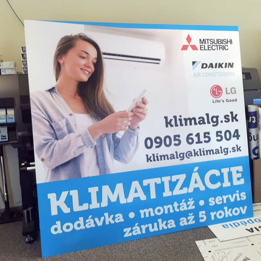 Tlač na reklamné dosky a reklamné tabule