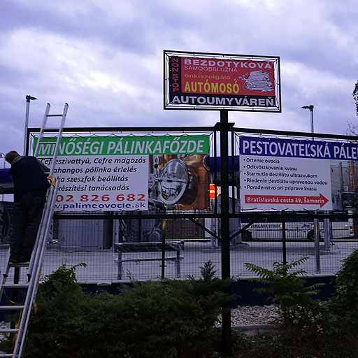 Tlač banerov a PVC plachiet